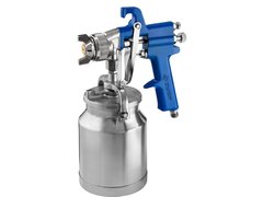 ЗУБР PRO 350N, 1.8 мм, пневматический краскопульт с нижним бачком, Профессионал (06451-1.8)