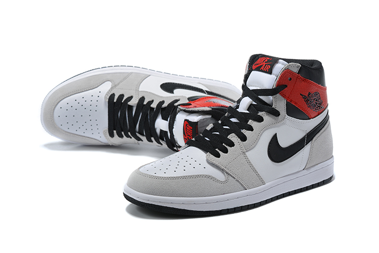 high air jordan 1 grey