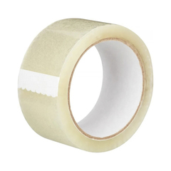 Клейкая лента (скотч) Basir 48 мм * 100 м, толщина 50 мкм, прозрачная, 6 шт