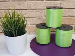 Лента полипропиленовая САЛАТОВАЯ 500 метров