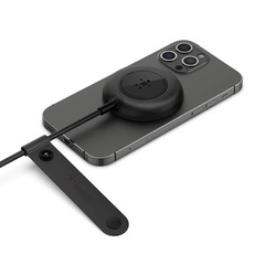 Беспроводное зарядное устройство Belkin Magnetic Portable iPhone Wireless Charger без ЗУ Black