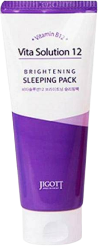 Jigott Vita Solution 12 Brightening Sleeping Pack Маска для лица осветляющая ночная