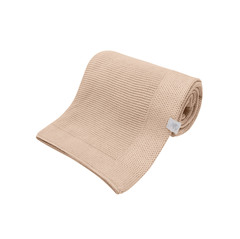 Плед вязаный Classic (бронза)