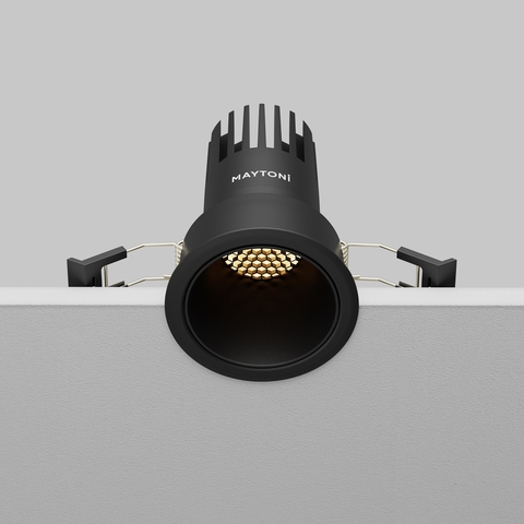 Встраиваемый светодиодный светильник Maytoni Dip DL116-10W-2.7K-B