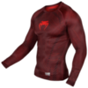 Рашгард Venum Nightcrawler Red L/S