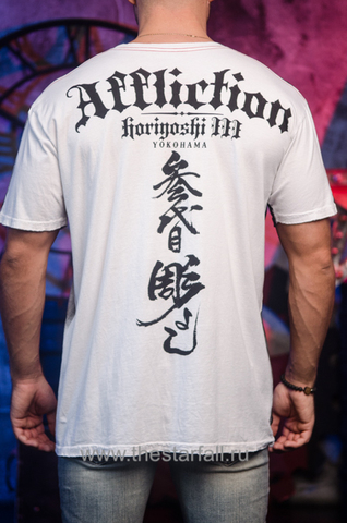 Affliction | Футболка мужская Horiyoshi III Tee Signature Series A528 спина