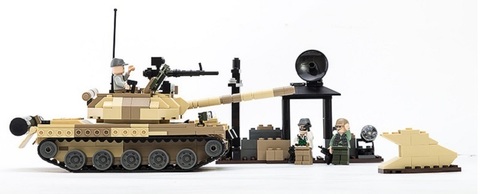 Конструктор Армия Танк Т - 62