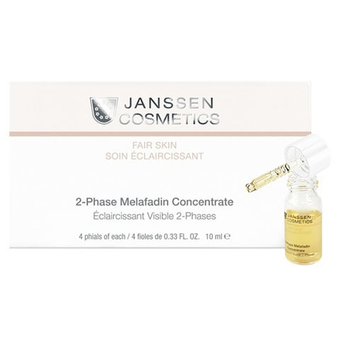 Janssen Fair Skin: Двухфазный осветляющий комплекс для лица (2-Phase Melafadin Concentrate)