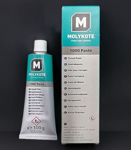 Molykote 1000 (Моликот 1000) паста токопроводящая резьбовая - 100 г
