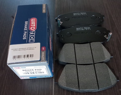 КОЛОДКИ ПЕРЕДНИЕ OPTIMA JF 16