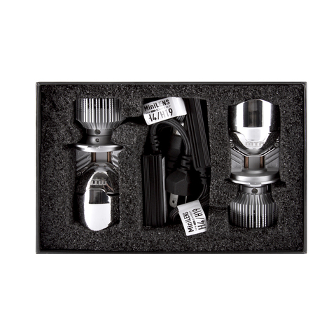 Светодиодные линзы MTF Light MiniLENS H4/H19 EXPERT