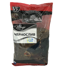 VF Карп чернослив ( крупная фракция)  0,9кг/10шт/уп цвет прикормки коричневый