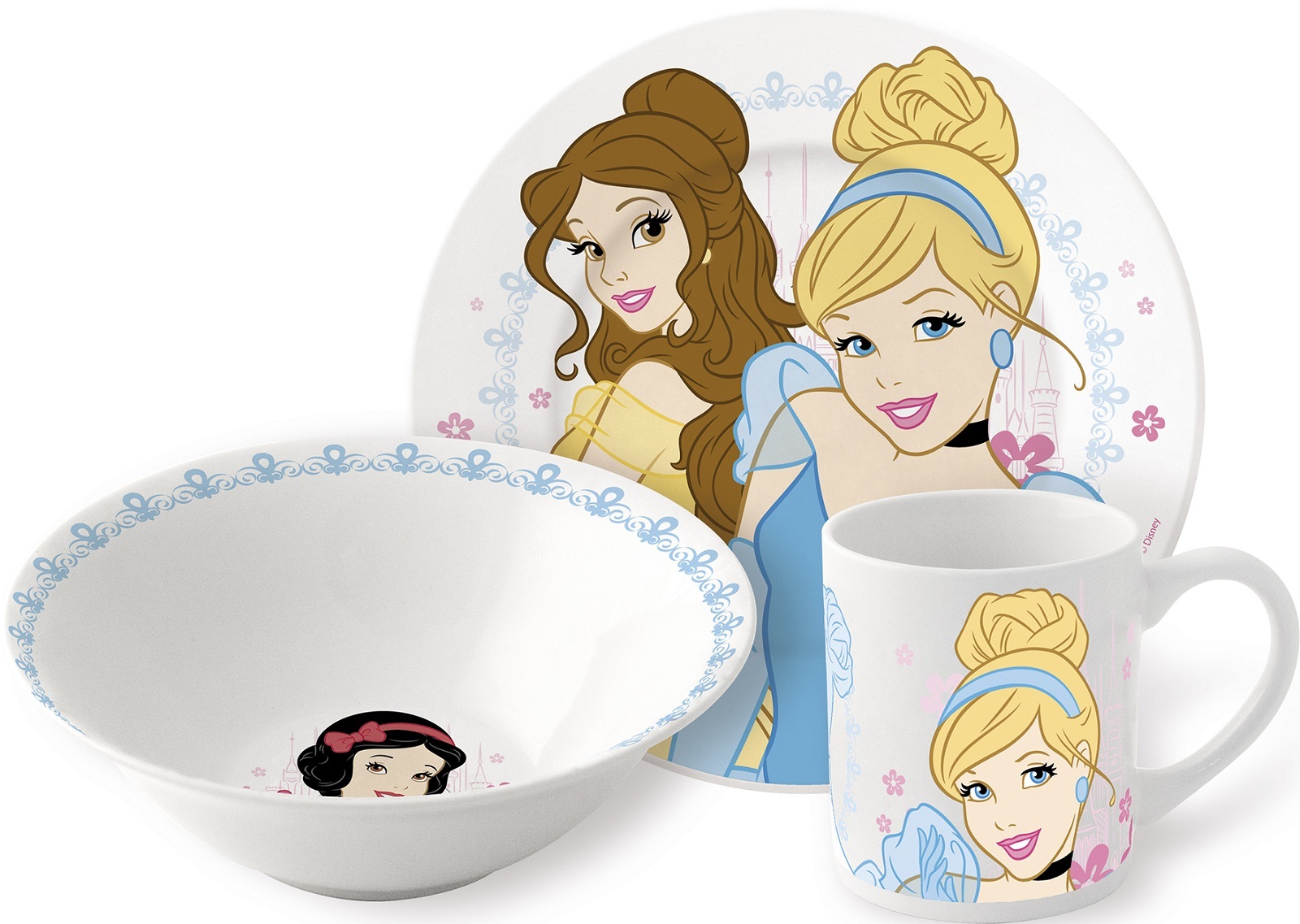 Принцесса Диснея Набор керамической посуды — Posuda Disney