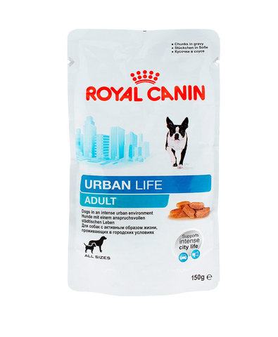 Royal Canin Urban Life Adult пауч для собак, живущих в городских условиях в соусе 150 г