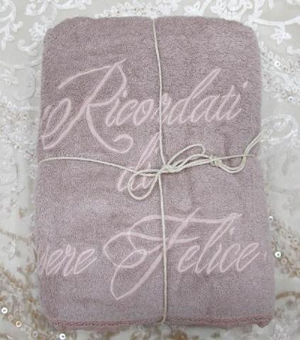 Полотенце 100х150 Opificio Dei Sogni Felicita peonia розовое