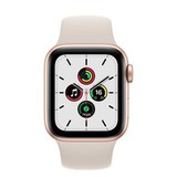 Apple Watch SE 2020 GPS 40mm Aluminum Case with Sport Band Starlight MKQ03LL/A