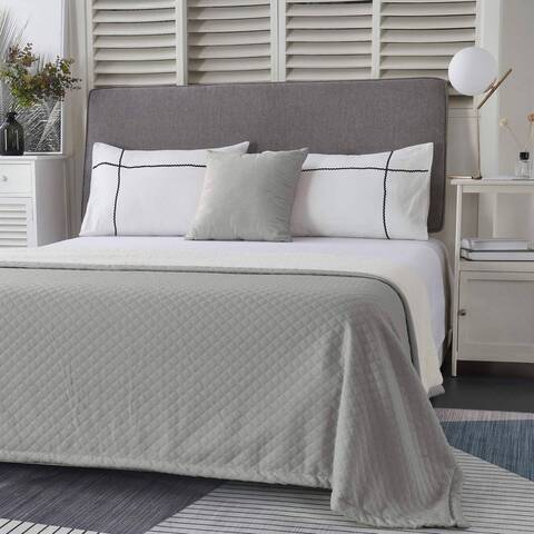 Плед 220х240 Sofi De MarkO Гранд серый