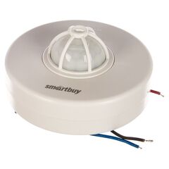Датчик движения потолоч, 1200 Вт, 8 м, 360 , IP33, Smartbuy, sbl-ms-024