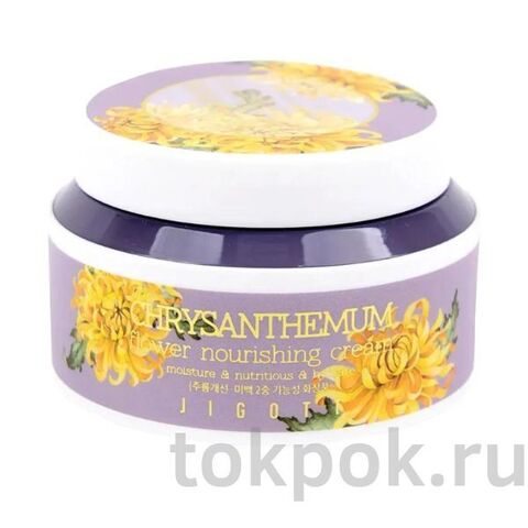 Крем для лица JIGOTT Chrisanthemum Flower Nourishing Cream, 100 мл