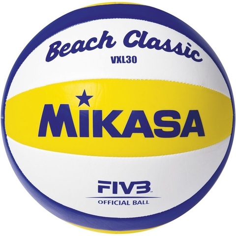 Мяч волейбольный пляжный Mikasa Beach Classic BXL30 FIVB Official Ball