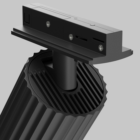 Однофазный трековый светильник Maytoni Calipso TR218-1-GU10-BK