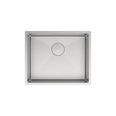 Lemark 9937125 OLANGA 540 Мойка кухонная из нерж.стали цвет:сталь в комплекте крепеж, арматура сливная с прямоуг.переливом, сифон фото