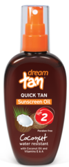 Масло для загара SPF 2 Dream Tan 150 мл