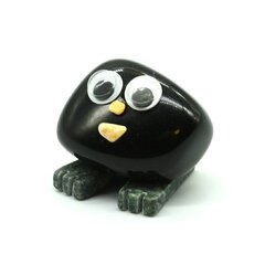 Сувенир "Домовой" из обсидиана черного 28*28*25 мм