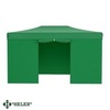 Тент-шатер быстросборный Helex 24336 3х4,5x3м полиэстер зеленый