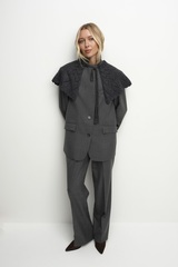 Брюки прямые на резинке