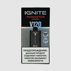 Одноразовая электронная сигарета Ignite V120 Watermelon Peach (12000 затяжек)
