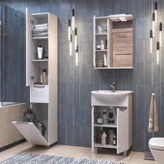 Шкаф навесной с зеркалом Callao 500 (левый) со спотом