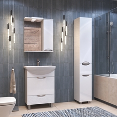 Шкаф навесной с зеркалом Callao 600 (правый) со спотом