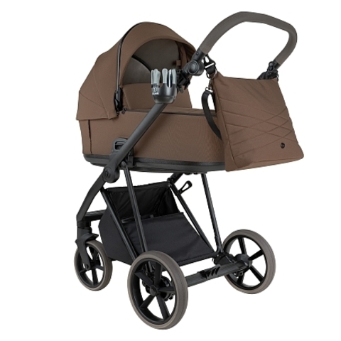 ROAN Коляска 2 в 1 Sol короб + прогулка Mocha Mousse/Black