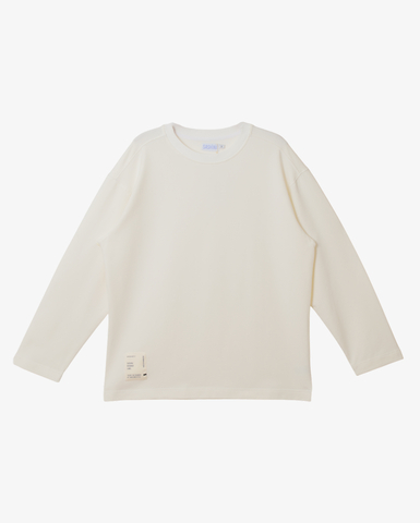 Лонгслив Sashina Base Milky молочный