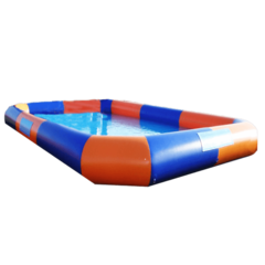 Квадратный надувной бассейн "Зебра" 3*3*0.5 м