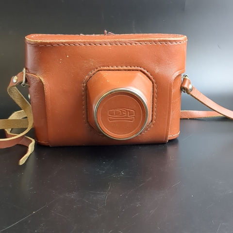 №11 Фотоаппарат "ФЭД - 5 В" с объективом "Индустар-61 Л/Д" в родном кофре, металл, пластик, стекло, кожа, Харьковский машиностроительный завод им. Дзержинского (ФЭД), СССР, 1978-1980 гг.