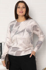 Лонгслив Акцент (серо-бежевая) Б14958-18М LT Collection