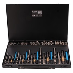 Набор для восстановления резьбы VC87 М5-М12 130пр V-Coil Machine Volkel 04087