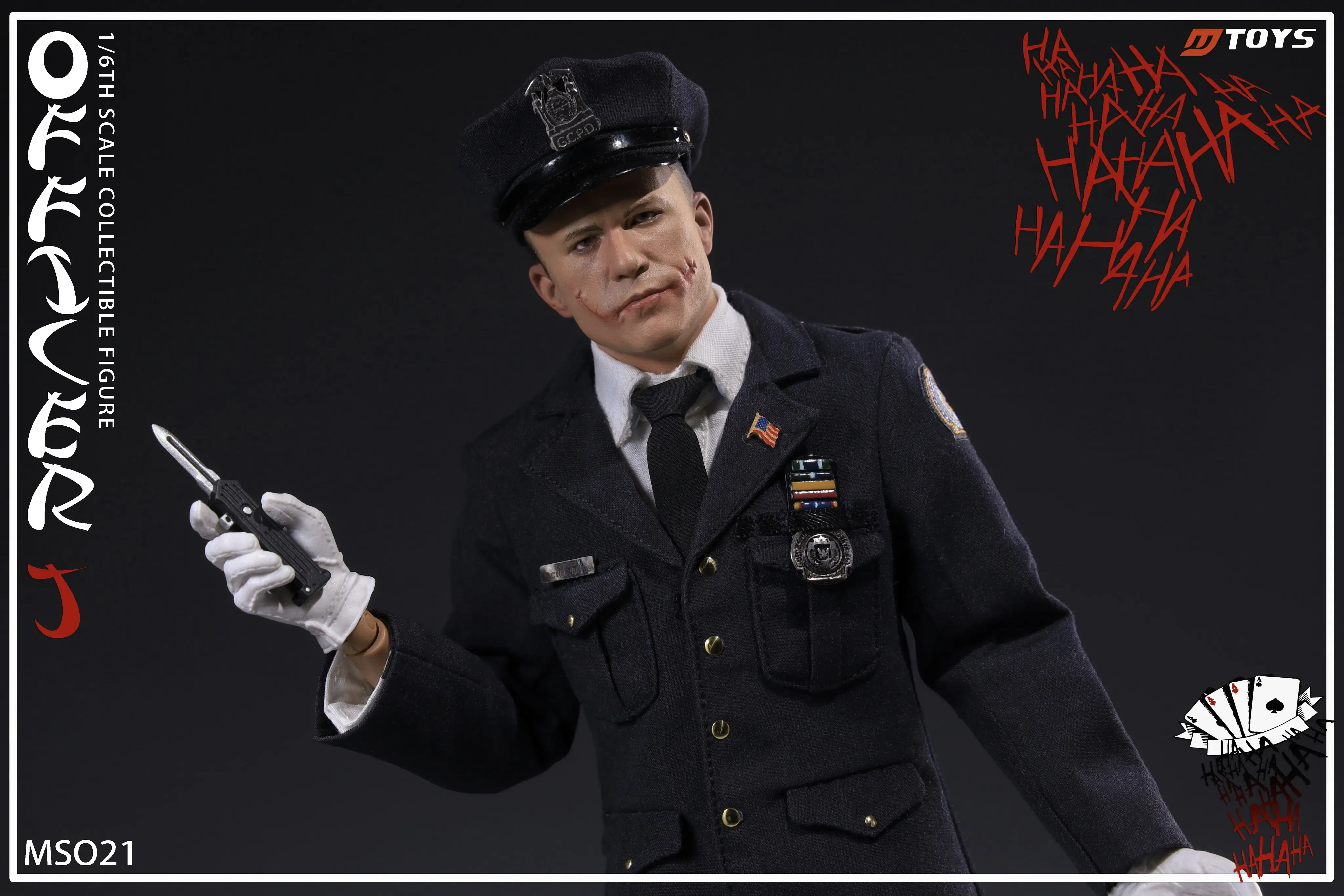 Фигурка Джокер полицейский из фильма Бэтмен Тёмный рыцарь 1/6