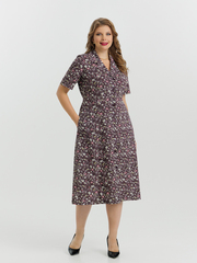 4536 Халат на пуговицах