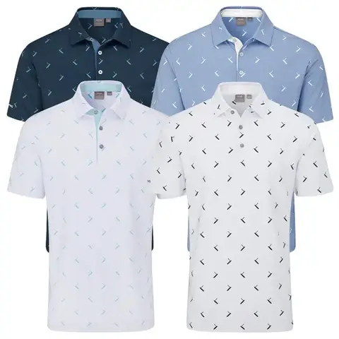 Рубашка поло PING GOLD PUTTER PRINTED