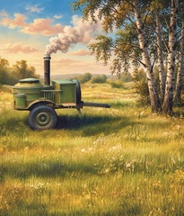 Полевая кухня №2 - фон неопреновый