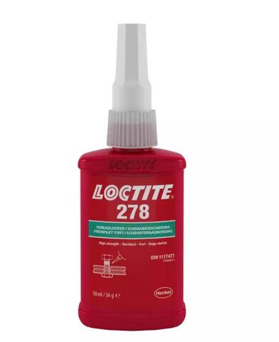 Loctite 278 (Локтайт 278) - метакрилатный клей для резьбы - 50 мл