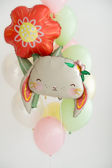 Набор гелиевых шаров Цветочное настроение