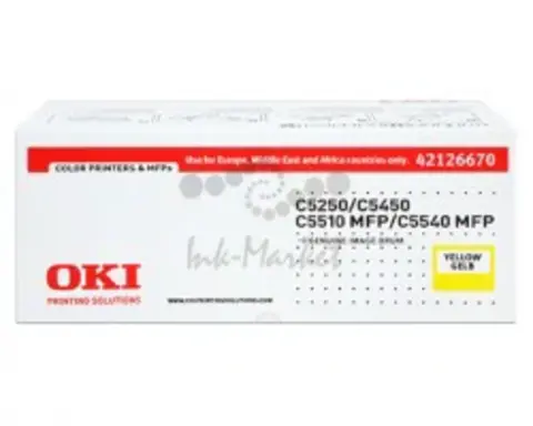OKI 42126670 - EP-CART-C5250-Y - Драм-картридж желтый для OKI C5250, 5450, 5510MFP, 5540MFP