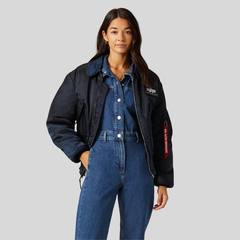 Куртка Alpha Industries CWU 45/P W Rep. Blue (Синяя)