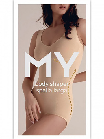 Боди BO117 Body Shaper Spalla Larga My