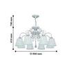 Люстра подвесная-потолочная F-Promo Amanda 2150-8PC
