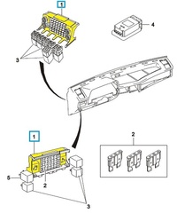 БЛОК ПРЕДОХРАНИТЕЛЕЙ NEXIA GM
